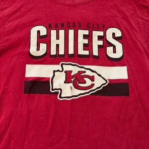 47 Brand Unisex Adult Red Long Sleeve Kansas City Chiefs Shirt Size‎ Medium
